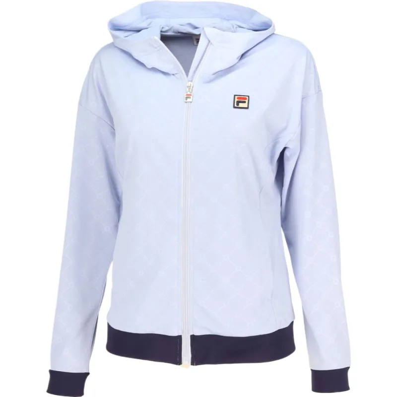 FILA Parka Coats Women's Lavender Hooded Moderate