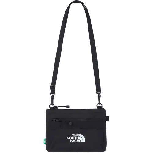 THE NORTH FACE 0.8L One Shoulder Crossbody Outdoor Bag Polyester Black Unisex