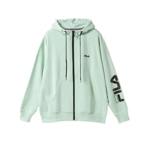 FILA Jackets Men's Green Hooded Moderate Other