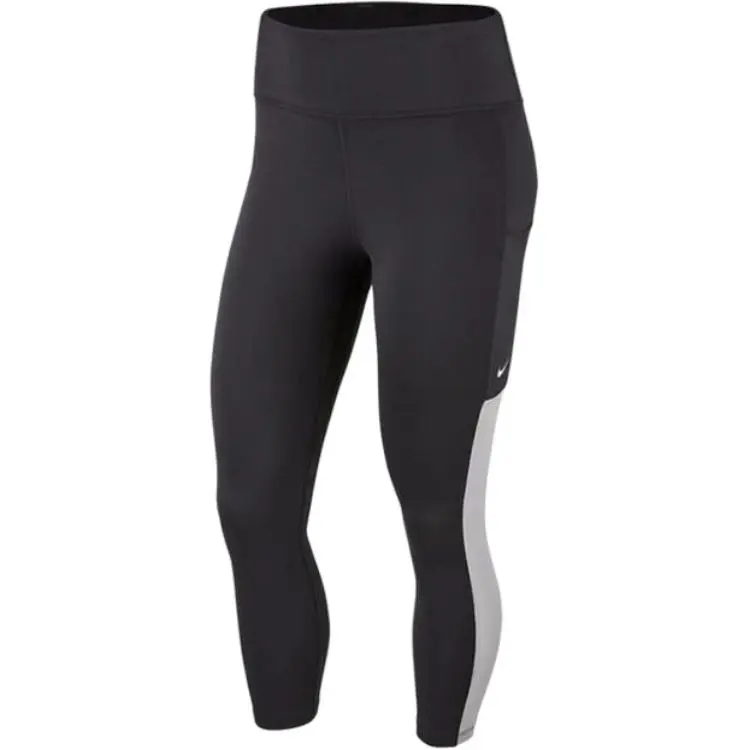 Nike Knitted Sweatpants Women's Black Moderate Slim Fit Pants