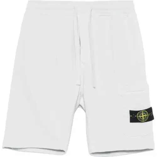 Stone Island Compass-badge shorts