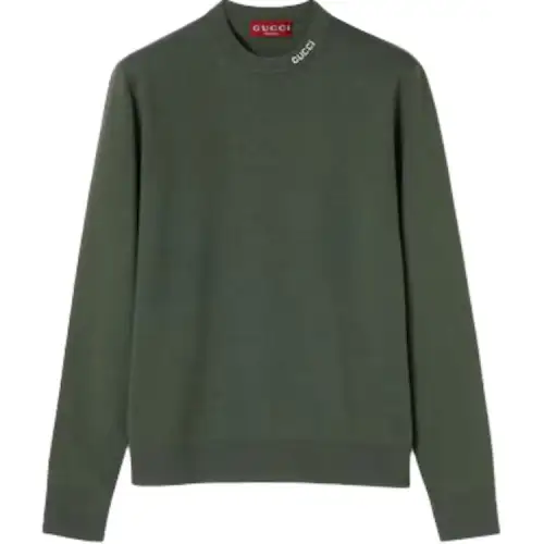 GUCCI Sweater Men's Forest Green