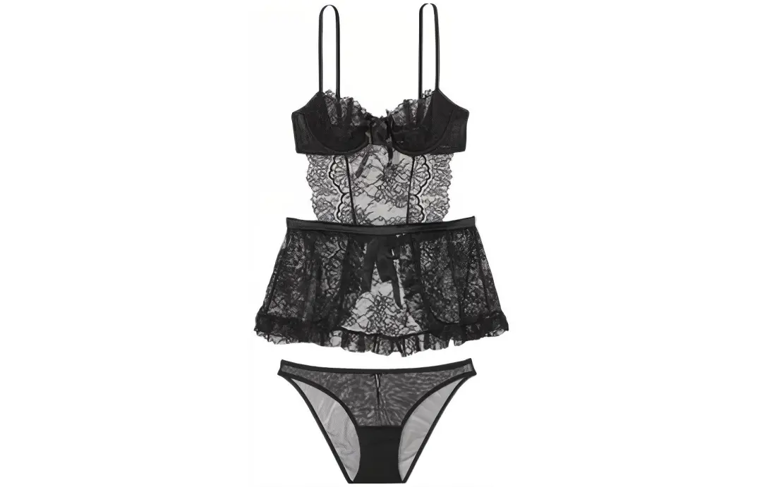 Victoria's Secret Underwear Set Women's Black