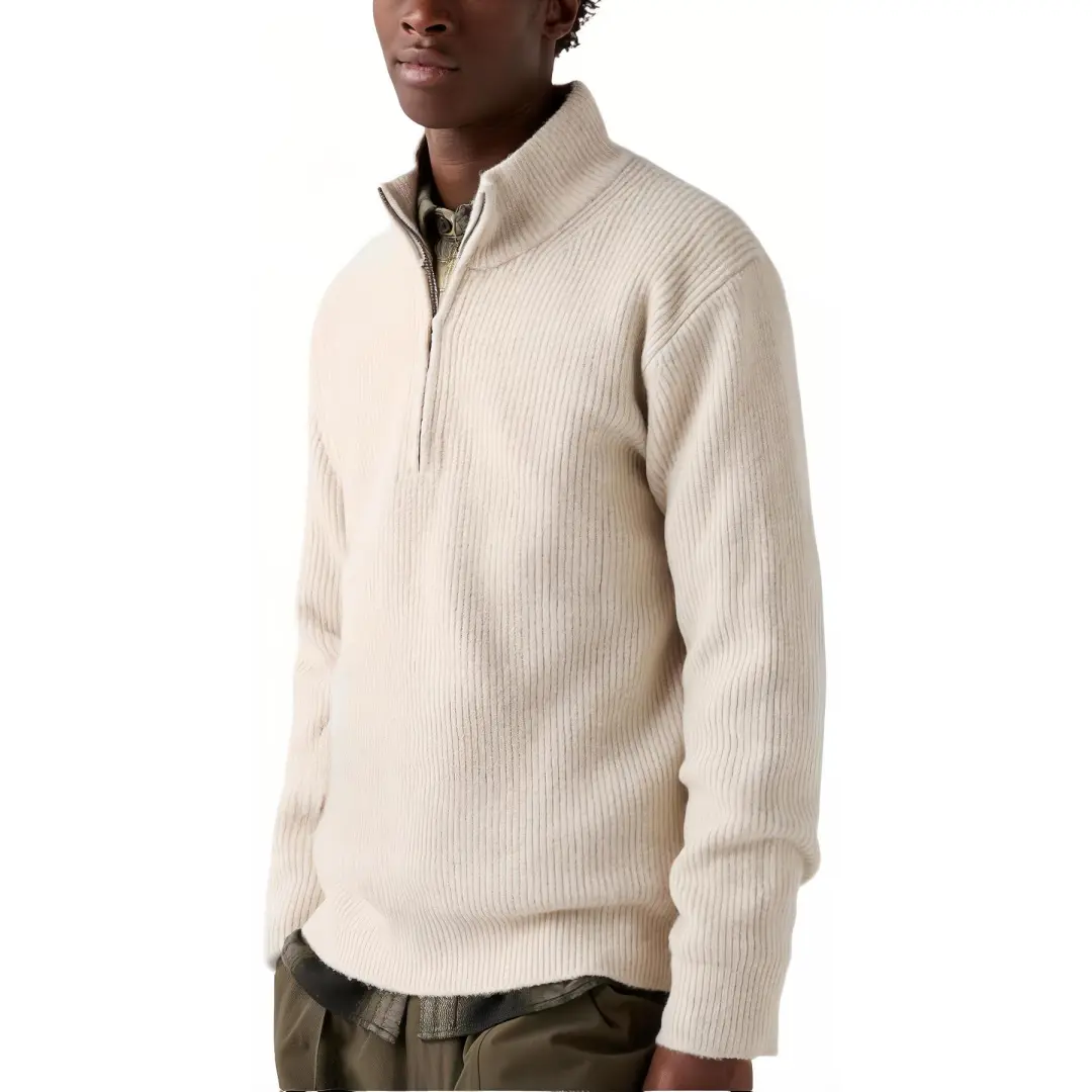 UNIQLO Sweater Men's Light Beige