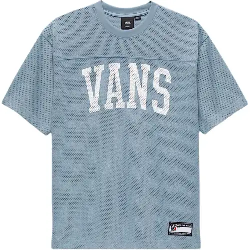 Vans T Shirts Men's Castle Blue Crew Neck