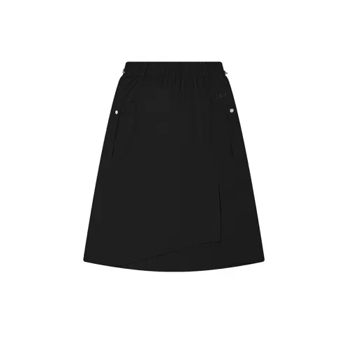 FILA Casual Long Skirt Women's Jet Black