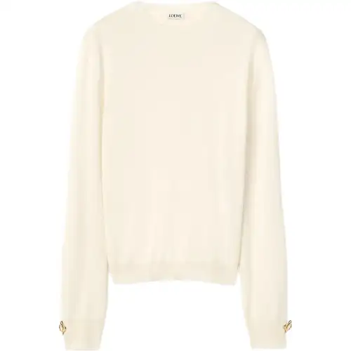 LOEWE Sweaters Women's White Crew Neck Other