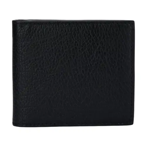 Burberry Calfskin Wallet Men's Black