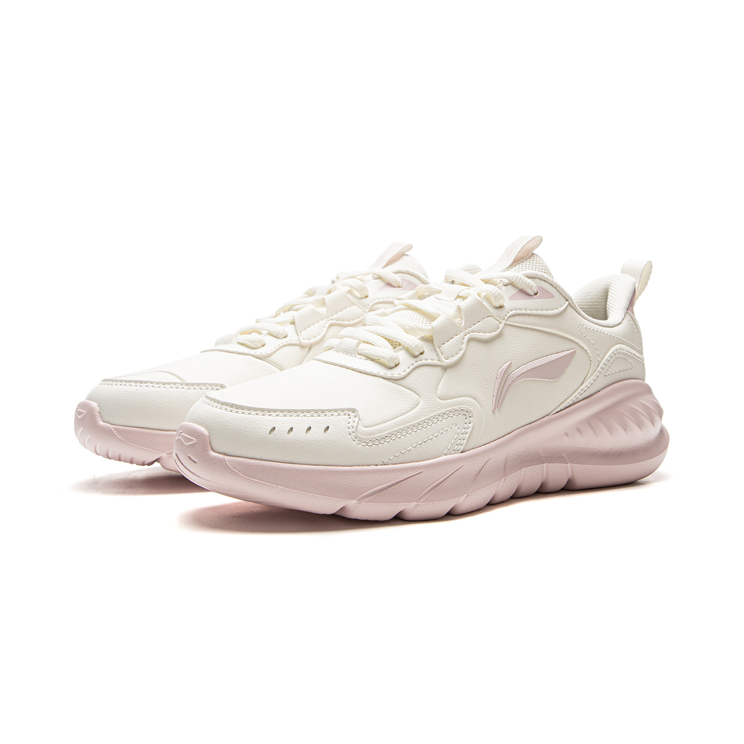 Li Ning Light Lanying Cushioning Abrasion Resistant Breathable Lightweight Low top Casual Sprint City Commuting