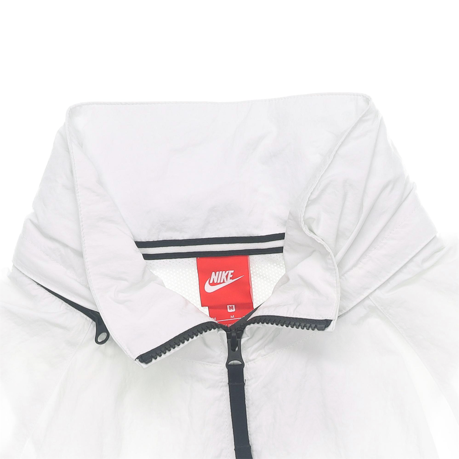 Мужская куртка Nike Sportswear Anorak Wind Jacket (белая) — фото 3