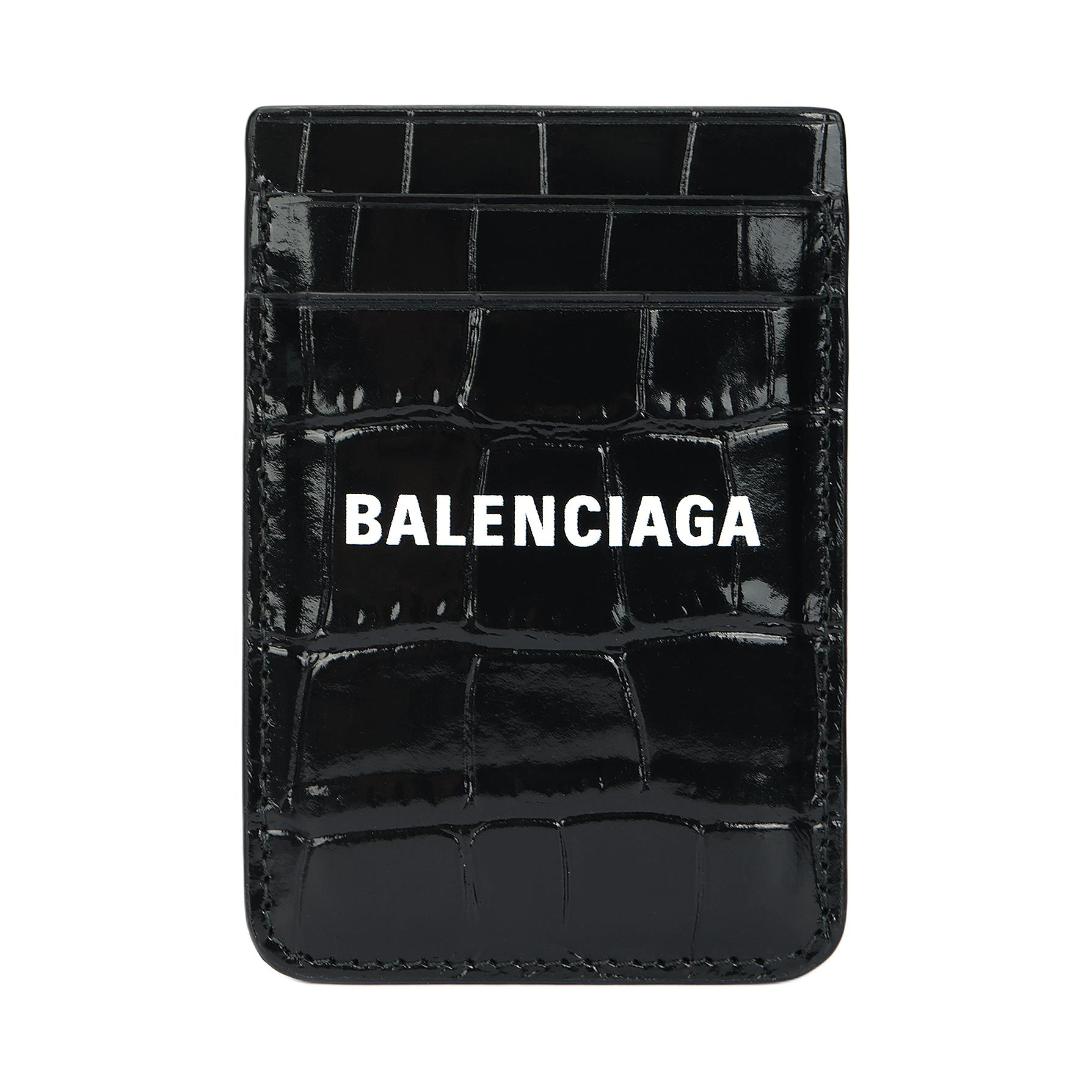 Женский картхолдер Balenciaga (черный)