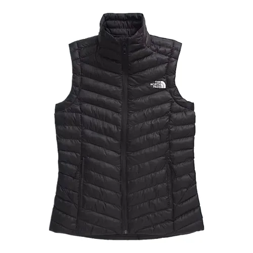 THE NORTH FACE Vests Women's Black Stand Collar Moderate Other