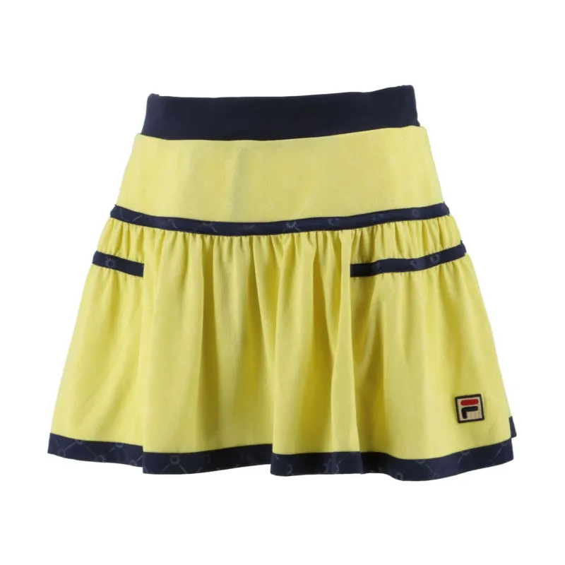 FILA Tennis Skirts Women's Yellow Moderate