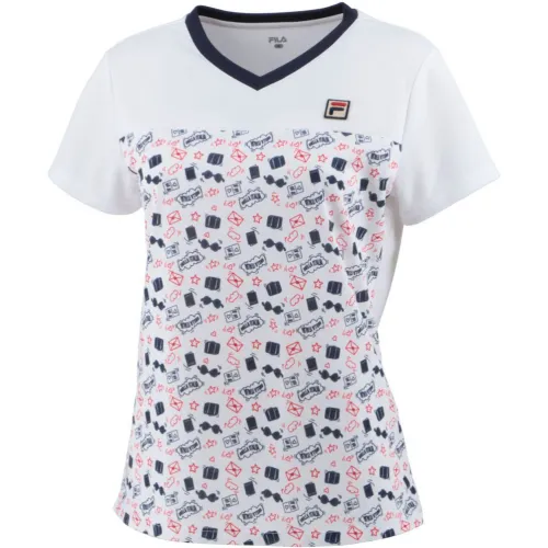 FILA Tennis Tops Women's White Other