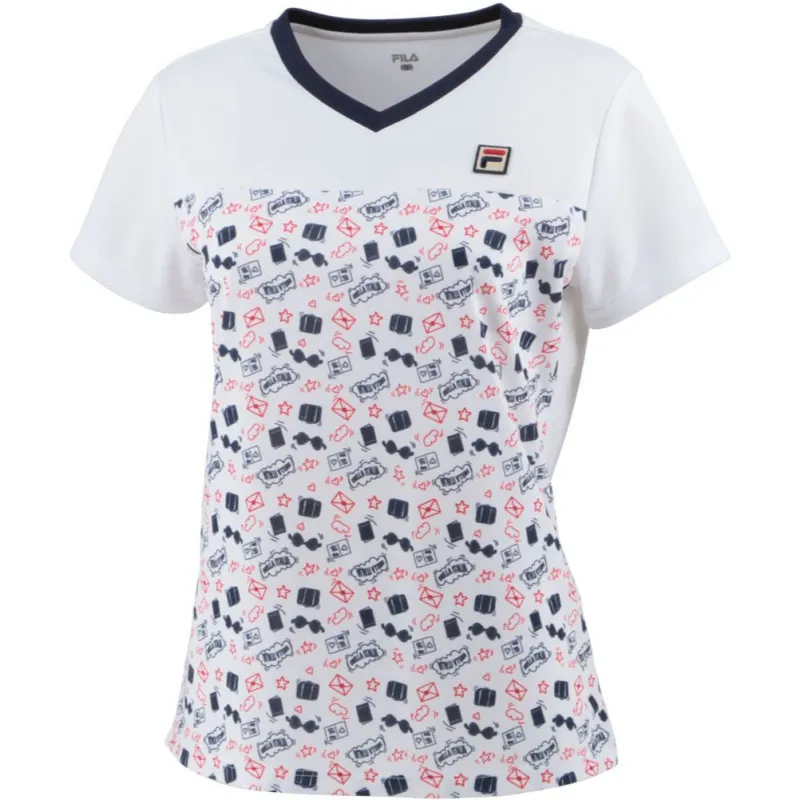 FILA Tennis Tops Women's White Other