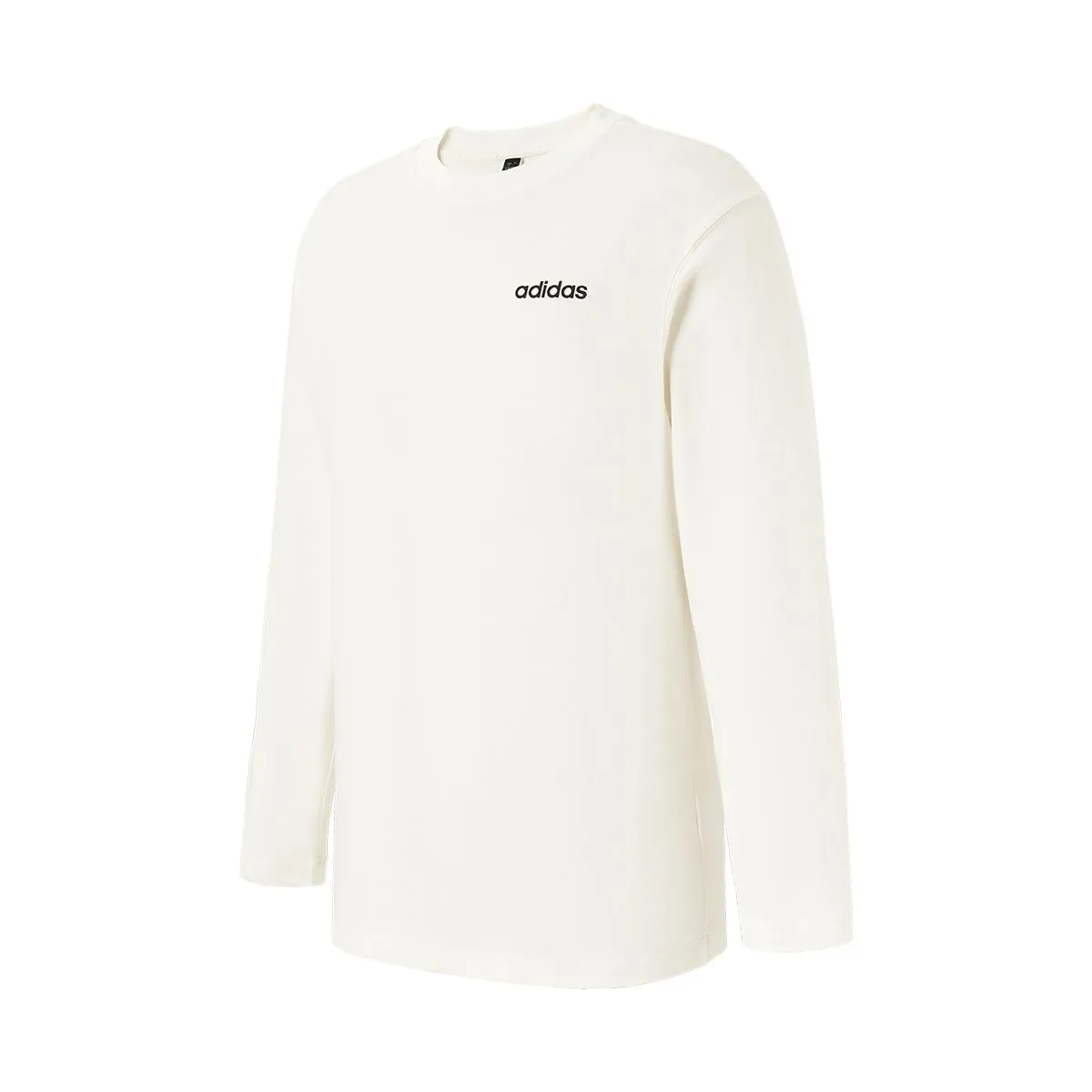 Adidas T-Shirts Unisex White Crew Neck Moderate Straight Fit