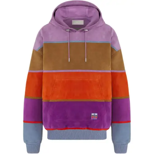 DIOR Sweatshirts Men's Multicolor Hooded Moderate Regular