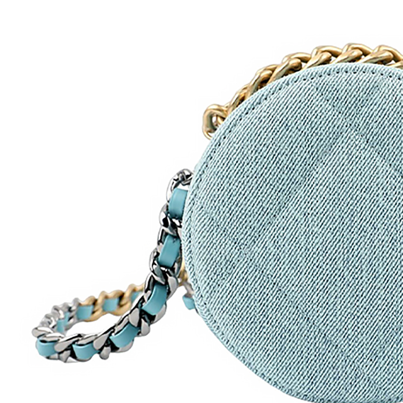 Женская сумка Chanel (синяя) — фото 4