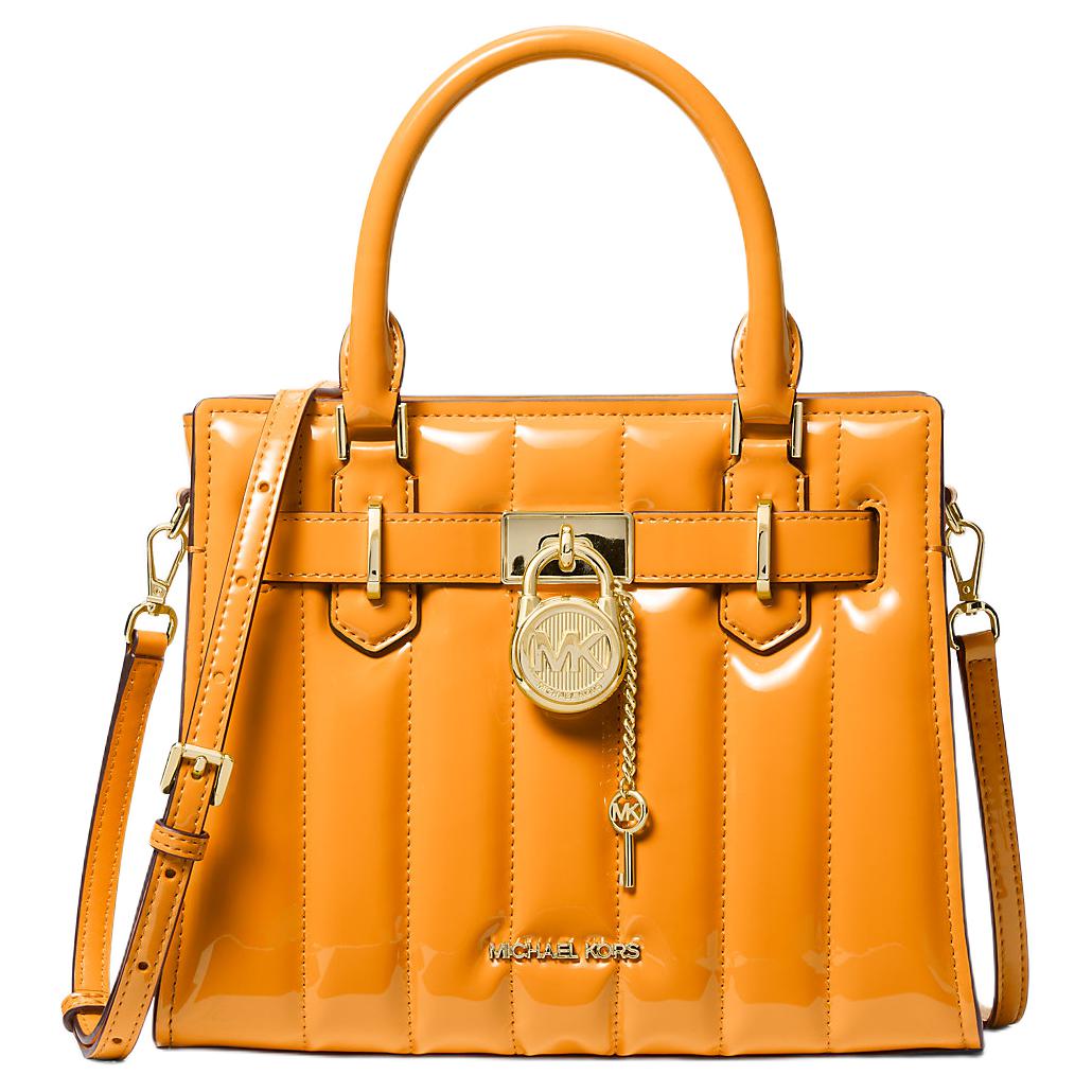 Женская сумка MICHAEL KORS Hamilton (оранжевая)