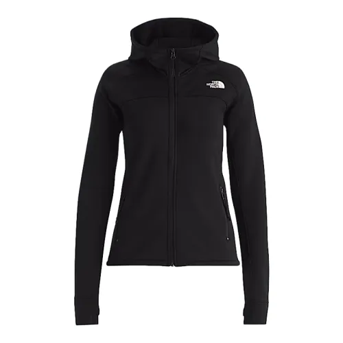 THE NORTH FACE Jackets Women's Black Hooded Moderate Soft Shell