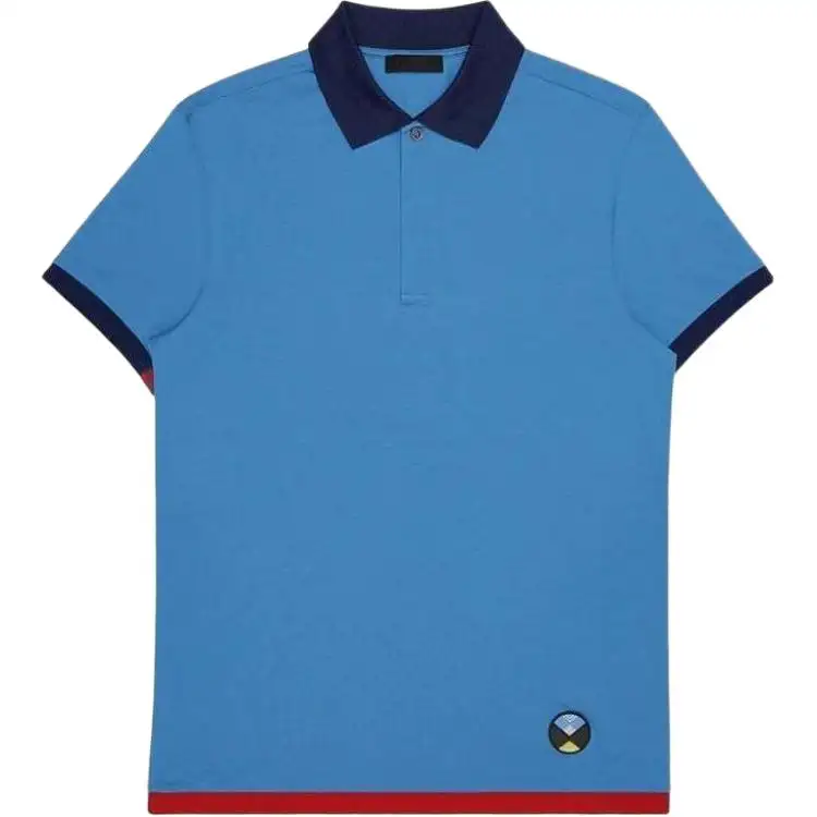 PRADA Polo Shirt Men's Dark Blue