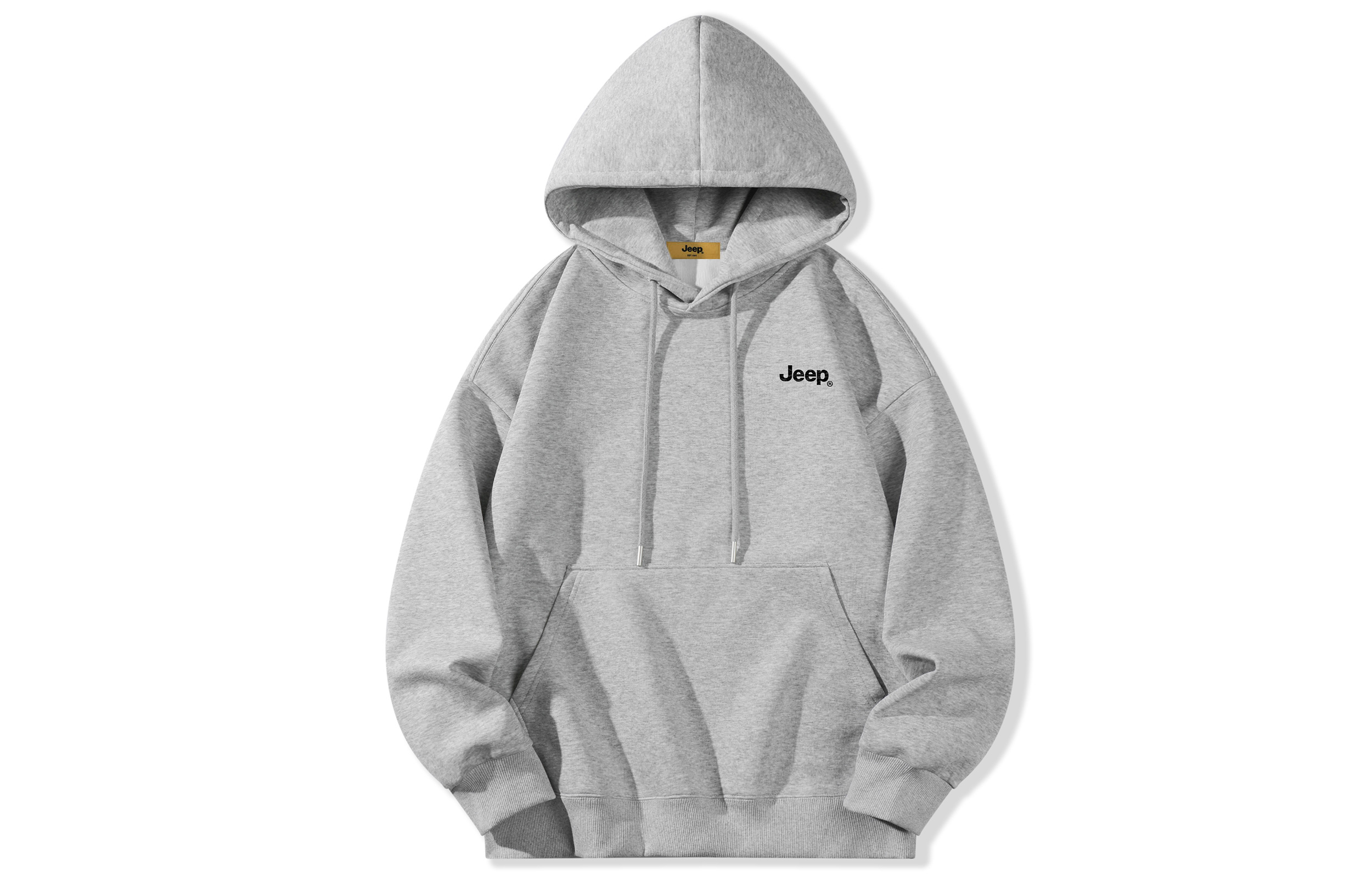 Jeep Джип для отдыха Сериал Американский стиль винтаж LOGO слово Мать напечатана свободно для отдыха Петух капюшон Плечо толстовка мужские и женские фасон унисекс