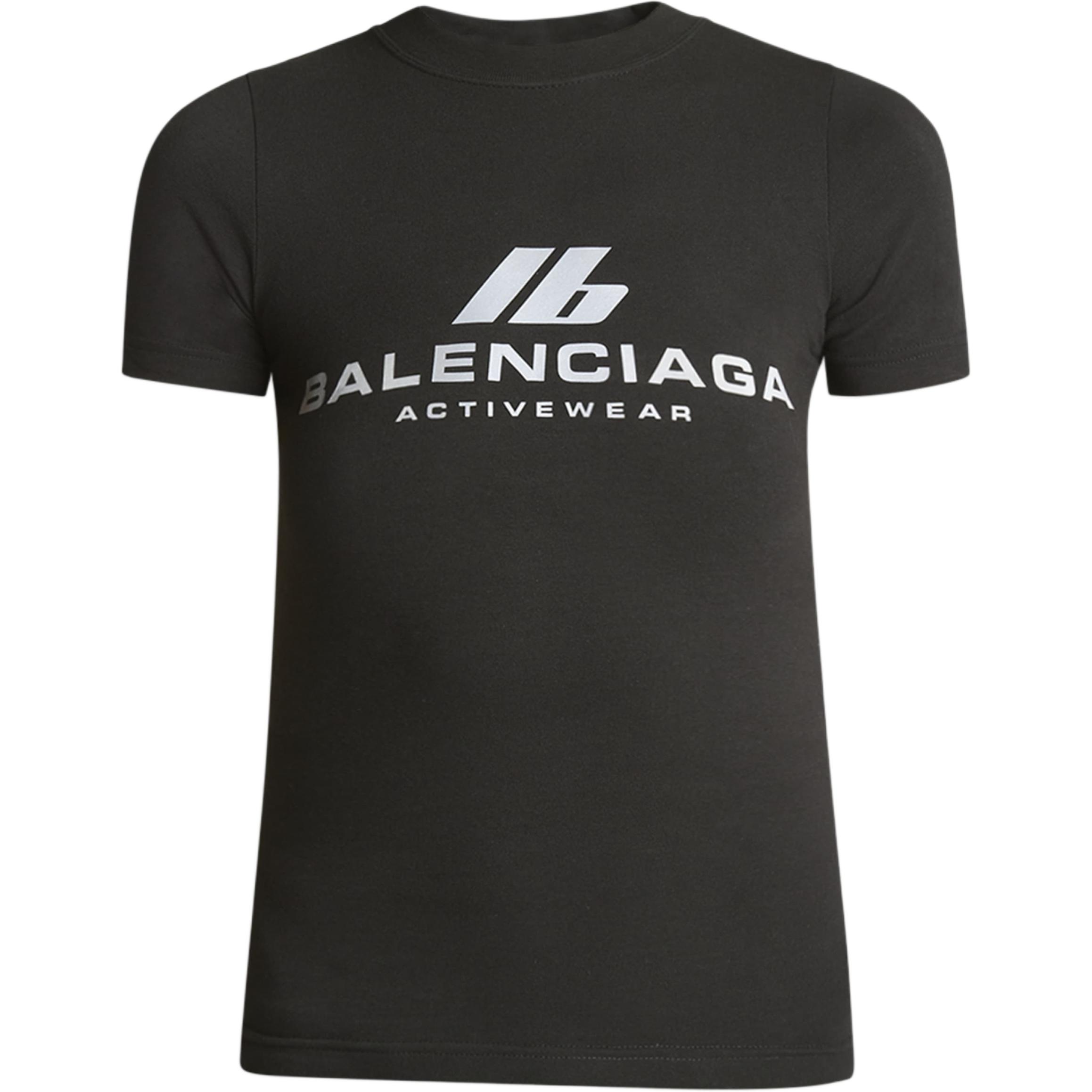 Женская футболка Balenciaga Balenciaga T (черная)