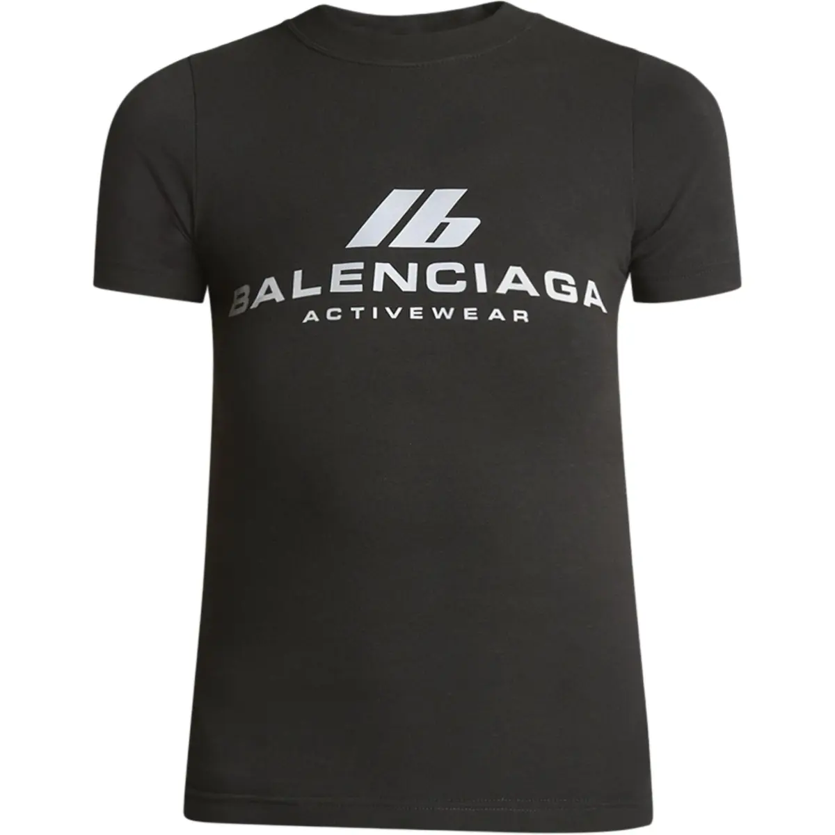 Balenciaga Regular Sleeve T Shirt Women's Black