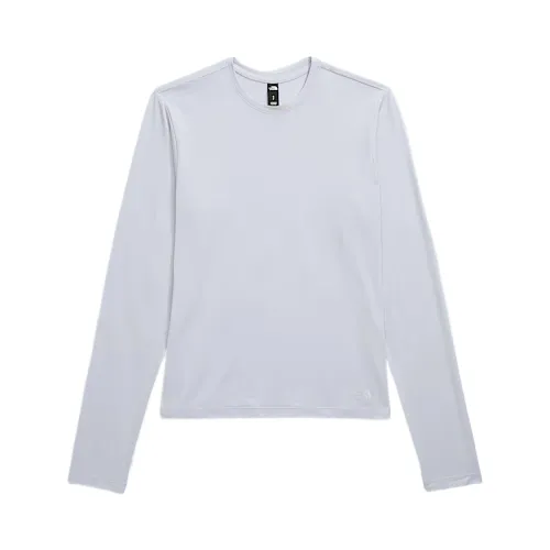 THE NORTH FACE T Shirts Women's Blue Crew Neck Moderate