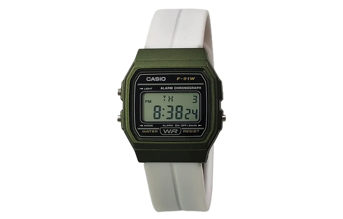CASIO Custom Collection Quartz Movement Silicone Strap Watch Men's Watches Black Dial