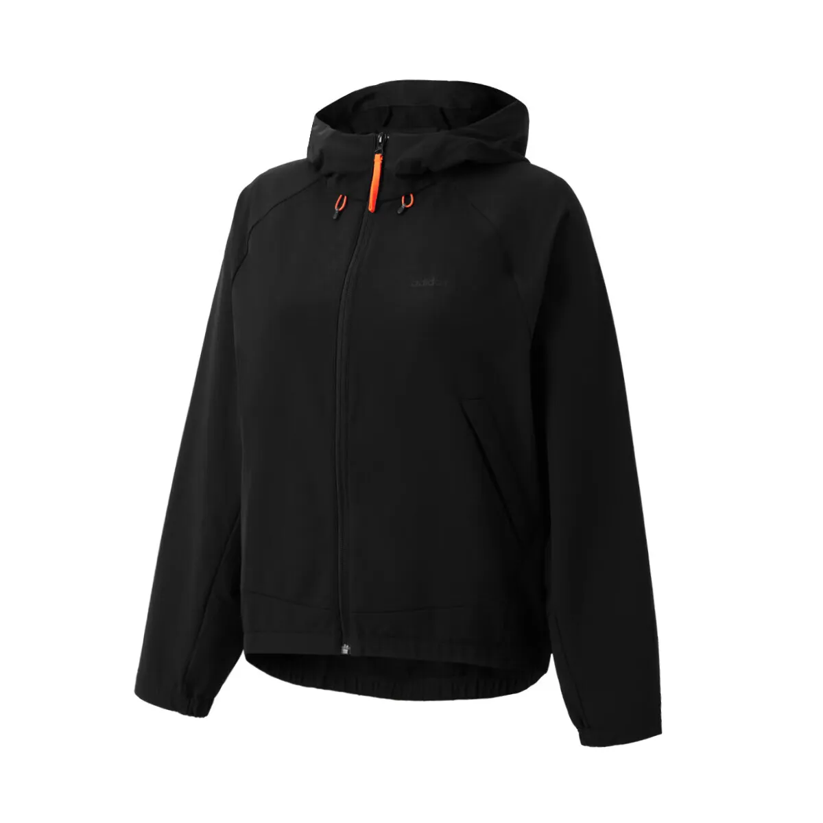 Adidas Jackets Women's Black Hooded Moderate Other