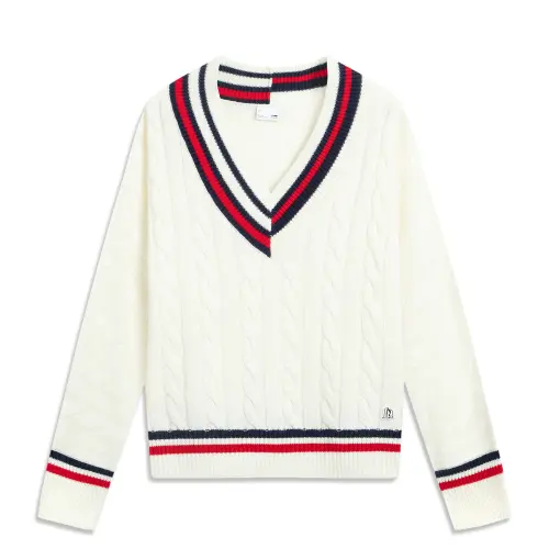 Li Ning Sports Life Collection Knitwear Women's Ivory