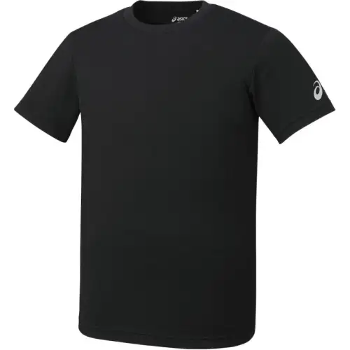 ASICS T Shirts Men's Black Crew Neck