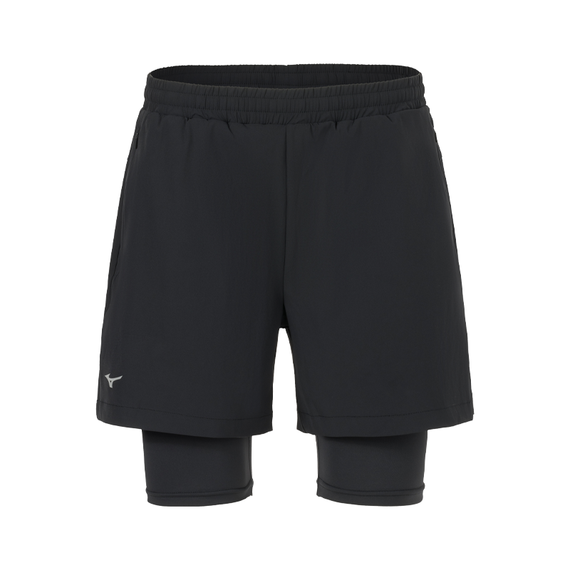 Mizuno Sports Shorts Unisex Black Thin