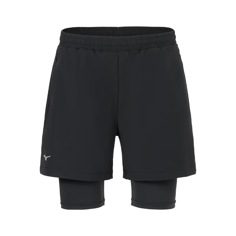 Mizuno Sports Shorts Unisex Black Thin