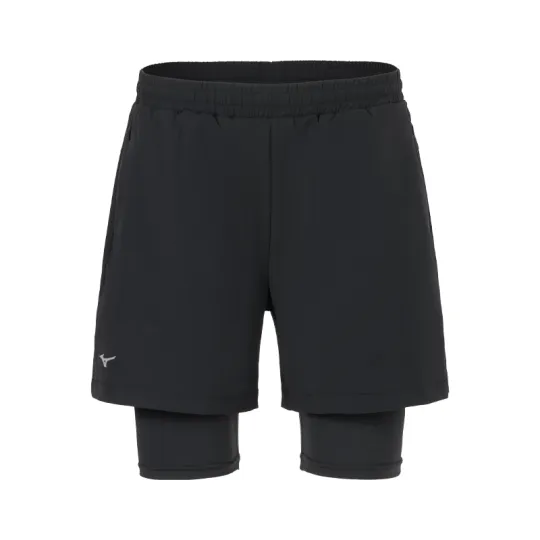 Mizuno Sports Shorts Unisex Black Thin