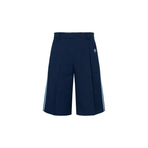 GUCCI x Adidas Originals Collaboration SS23 Casual Shorts Men's Blue
