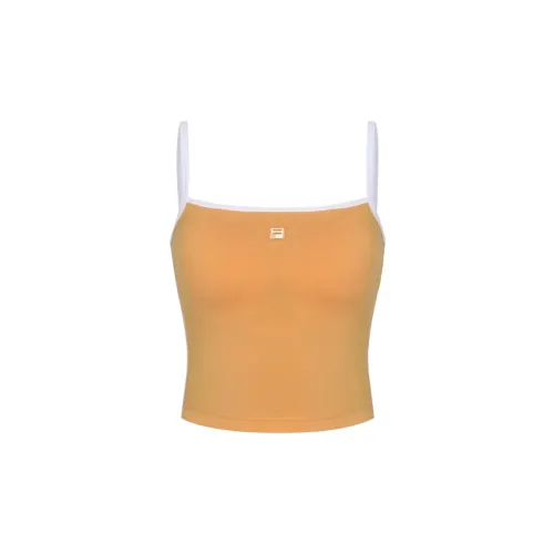 FILA Sleeveless Sports Shirts Women's Yellow