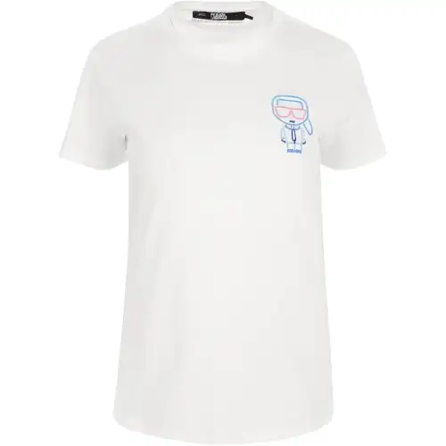 KARL LAGERFELD / Karl Lagerfeld Jeans T Shirt Women's White