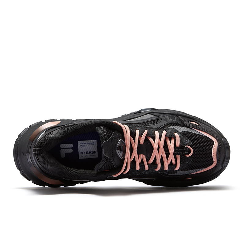 FILA FUSION BIANCO IV Candy Shoes 4 Low top Running Shoes Women’s Black Silver