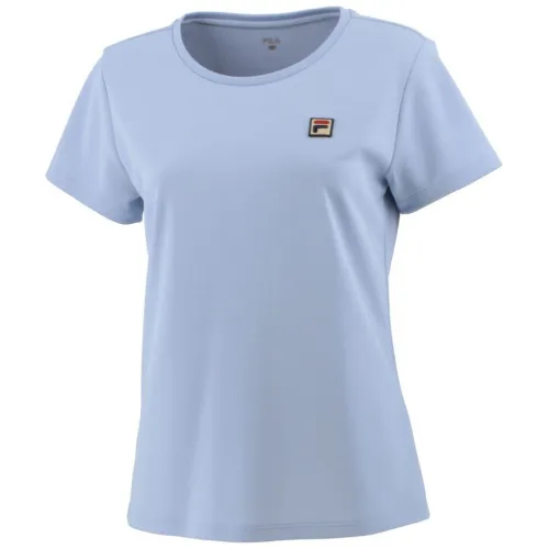 FILA Tennis Tops Women's Blue Crew Neck Moderate