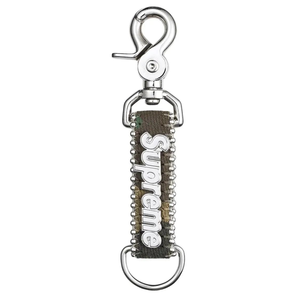 Supreme 100% Cotton Keychains Unisex Woodland Camouflage/Black/Washed Indigo