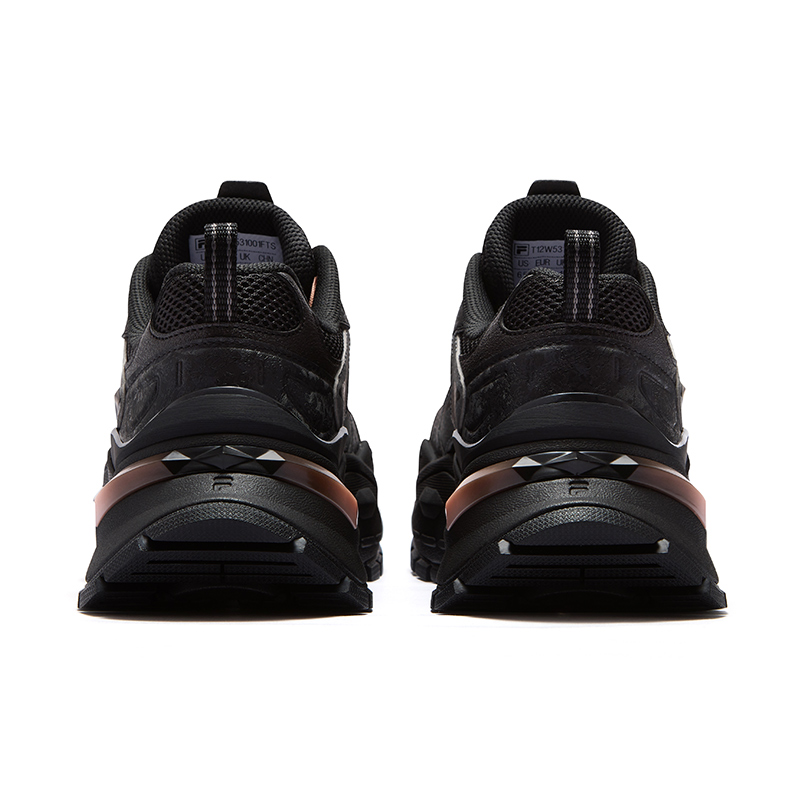 FILA FUSION BIANCO IV Candy Shoes 4 Low top Running Shoes Women’s Black Silver