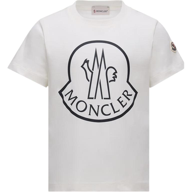 Мужская футболка Moncler K29548C0001389AFV034 (белая)