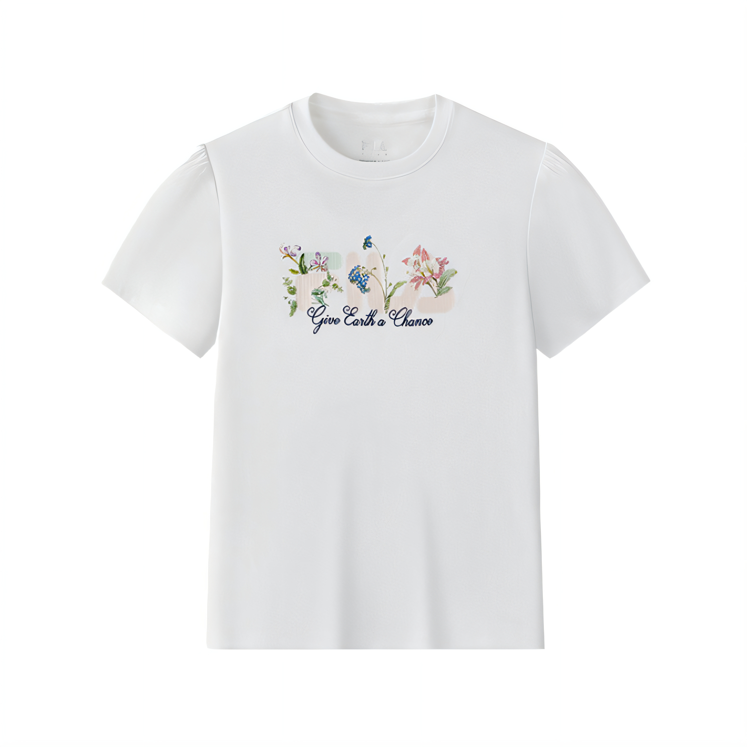 Женская футболка Fila KIDST (белая)