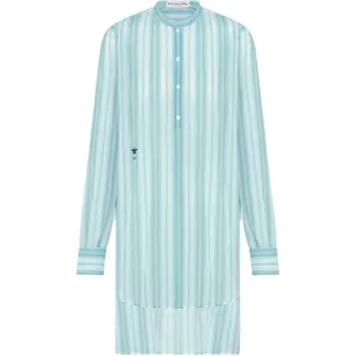 DIOR FW25 Shirt Women's White Green