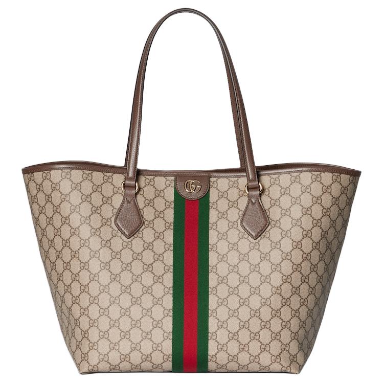 Женская сумка Gucci Ophidia (бежевая)
