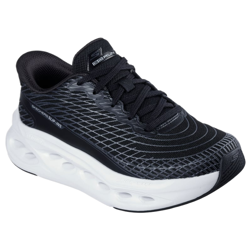 Skechers Max Cushioning Mesh Cushioning Low top Running Shoes Women’s Black