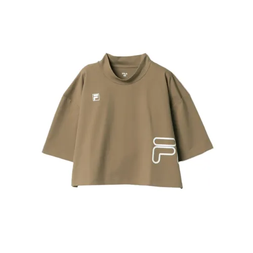 FILA Drop Shoulder Sleeve T Shirt Women's