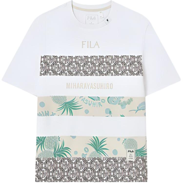 Мужская футболка Fila x MIHARA YASUHIRO (серый туман)